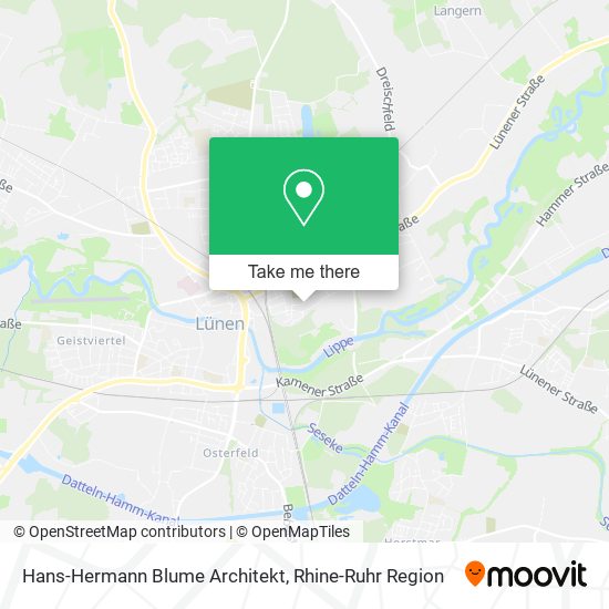 Hans-Hermann Blume Architekt map