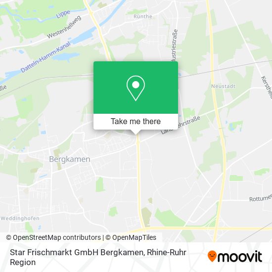 Star Frischmarkt GmbH Bergkamen map
