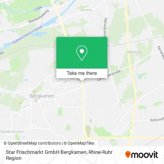 Карта Star Frischmarkt GmbH Bergkamen