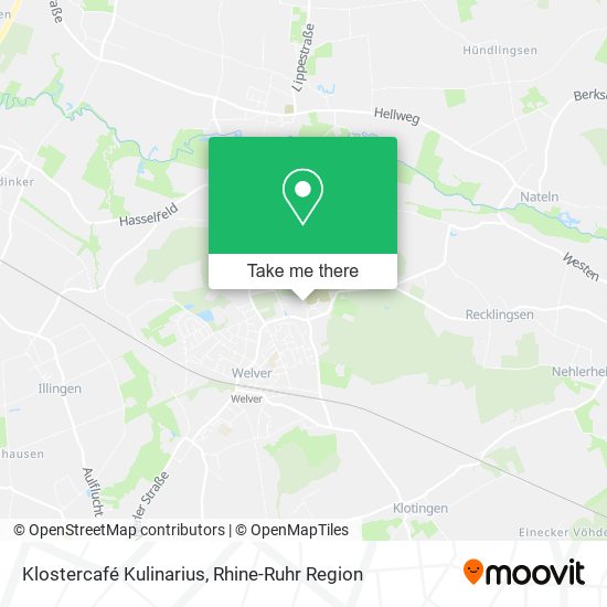 Klostercafé Kulinarius map