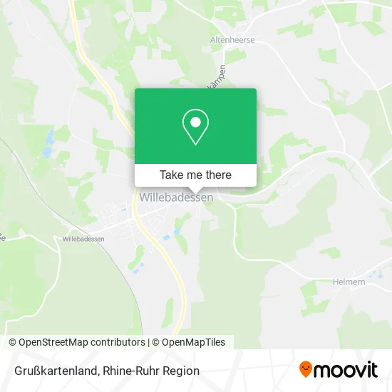 Карта Grußkartenland