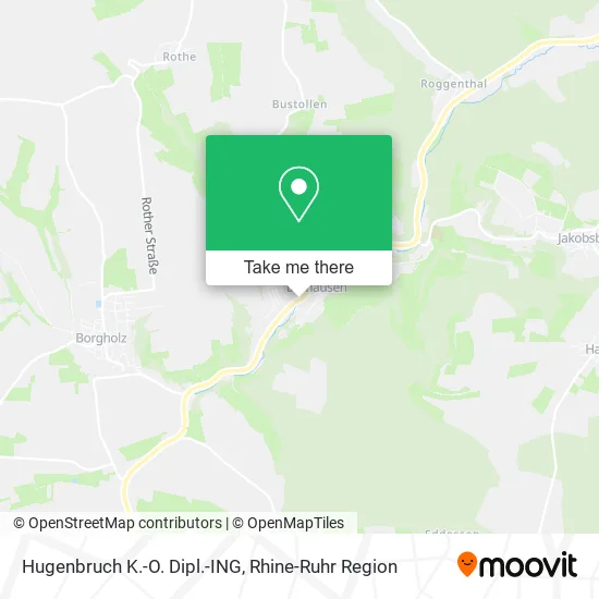 Карта Hugenbruch K.-O. Dipl.-ING