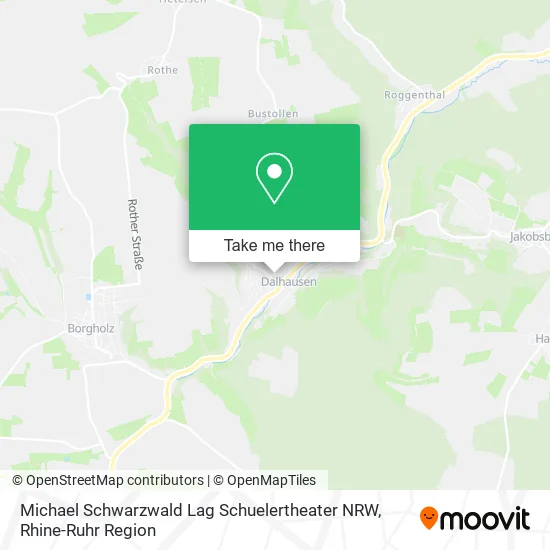 Карта Michael Schwarzwald Lag Schuelertheater NRW
