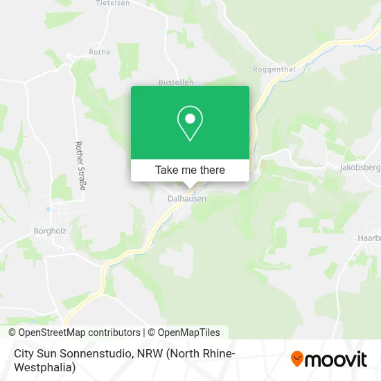 City Sun Sonnenstudio map