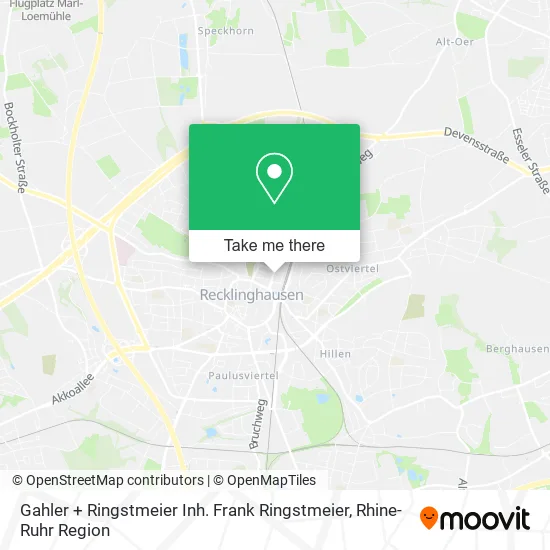Карта Gahler + Ringstmeier Inh. Frank Ringstmeier