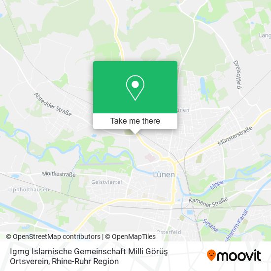 Igmg Islamische Gemeinschaft Milli Görüş Ortsverein map