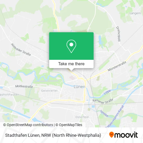 Stadthafen Lünen map