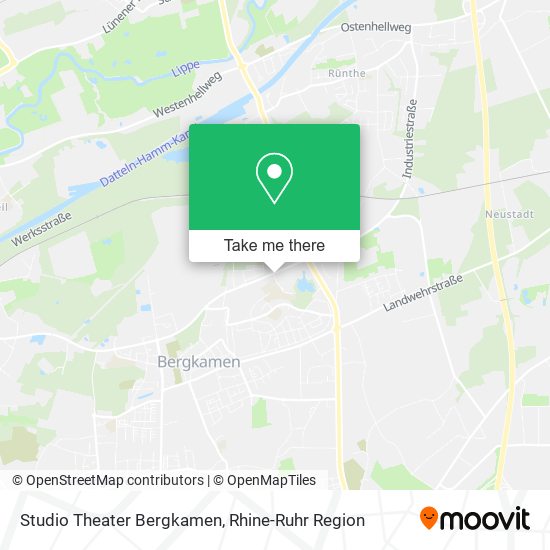 Карта Studio Theater Bergkamen