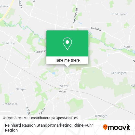 Reinhard Rausch Standortmarketing map