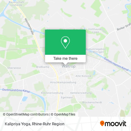 Kalipriya Yoga map