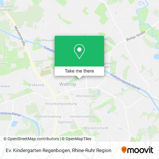 Ev. Kindergarten Regenbogen map