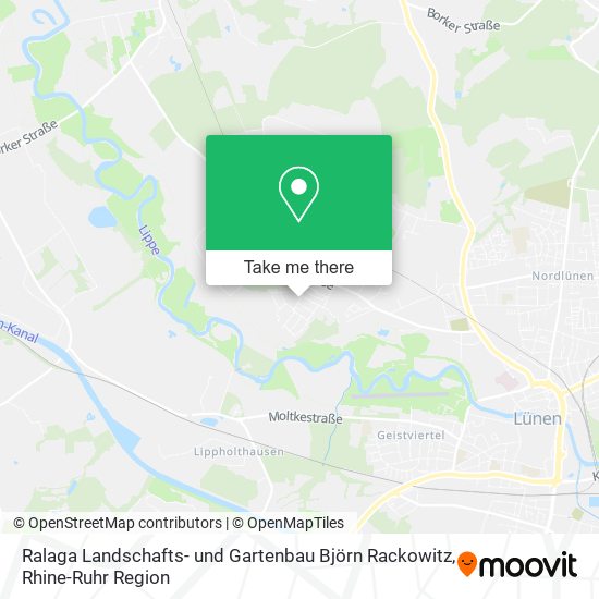 Ralaga Landschafts- und Gartenbau Björn Rackowitz map