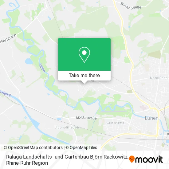 Карта Ralaga Landschafts- und Gartenbau Björn Rackowitz