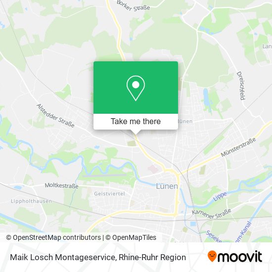 Maik Losch Montageservice map