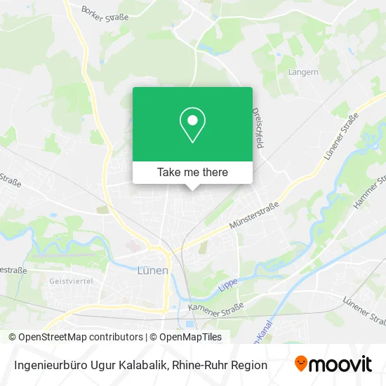 Карта Ingenieurbüro Ugur Kalabalik