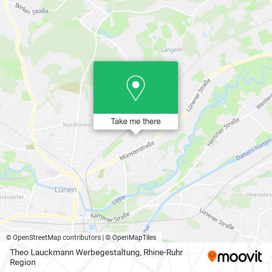 Theo Lauckmann Werbegestaltung map
