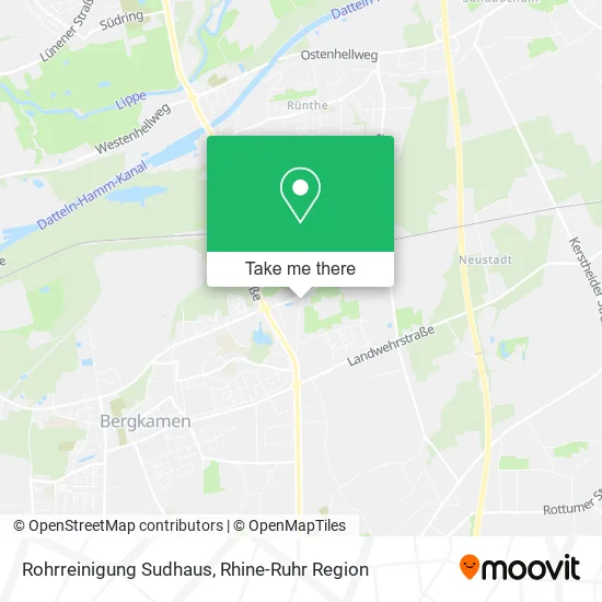 Rohrreinigung Sudhaus map