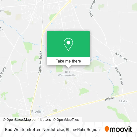 Карта Bad Westernkotten Nordstraße