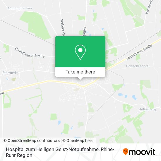 Hospital zum Heiligen Geist-Notaufnahme map