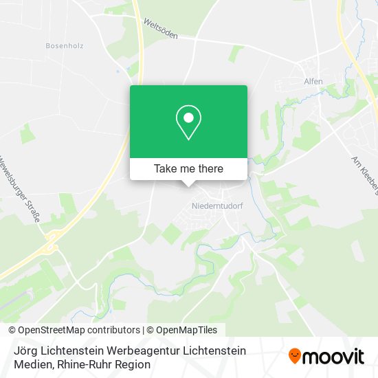 Jörg Lichtenstein Werbeagentur Lichtenstein Medien map