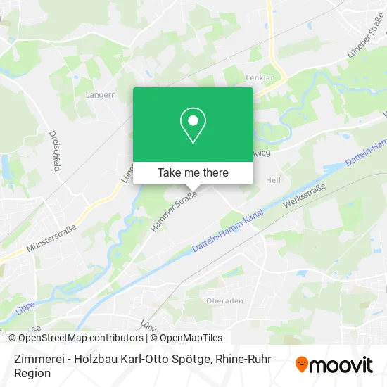 Карта Zimmerei - Holzbau Karl-Otto Spötge