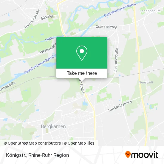 Карта Königstr.