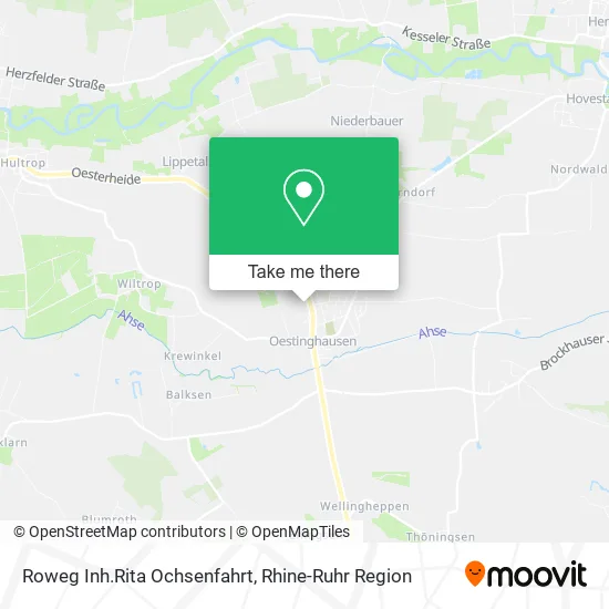 Карта Roweg Inh.Rita Ochsenfahrt