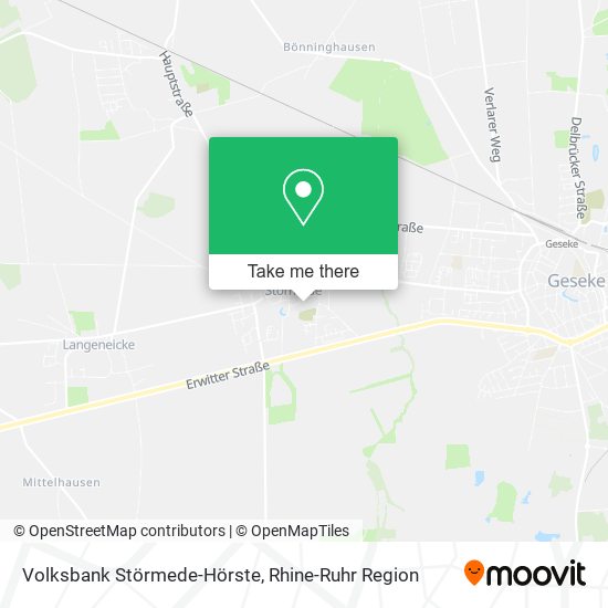 Volksbank Störmede-Hörste map