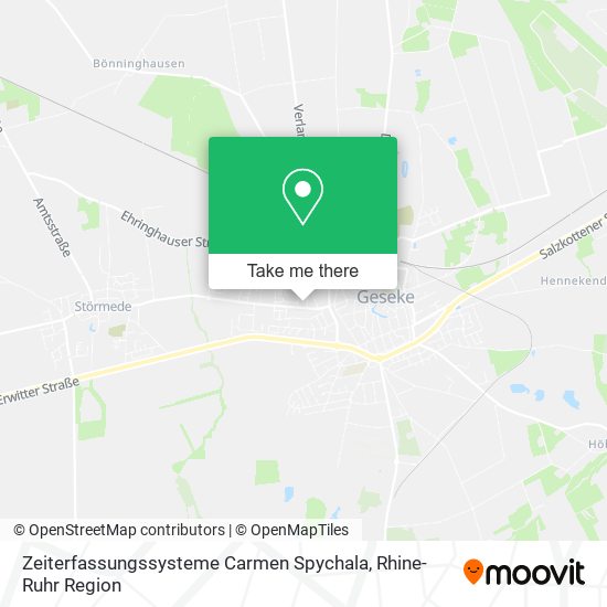 Zeiterfassungssysteme Carmen Spychala map