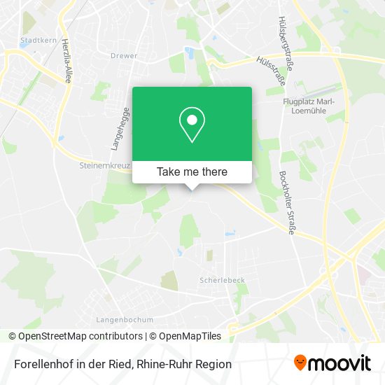 Forellenhof in der Ried map