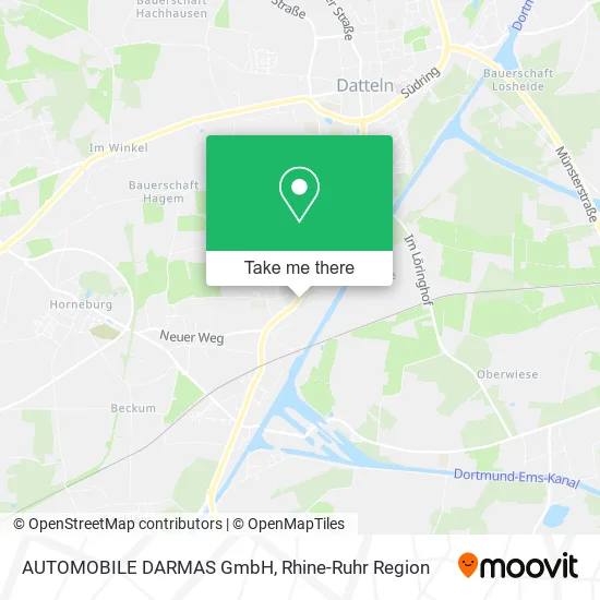 Карта AUTOMOBILE DARMAS GmbH