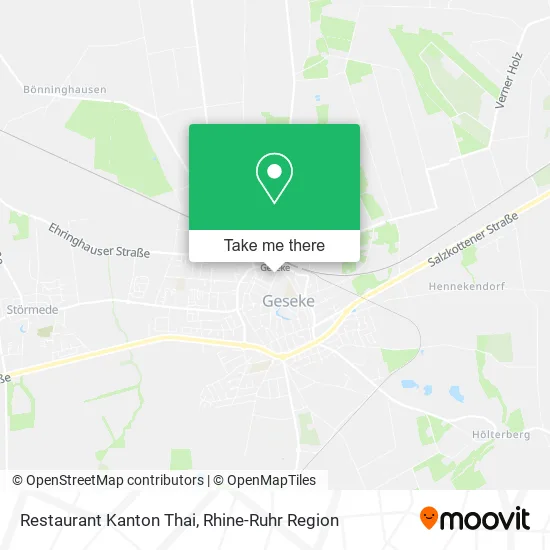 Карта Restaurant Kanton Thai