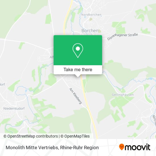 Monolith Mitte Vertriebs map