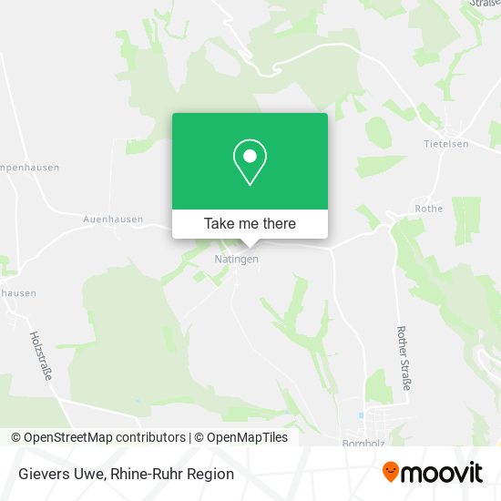 Gievers Uwe map