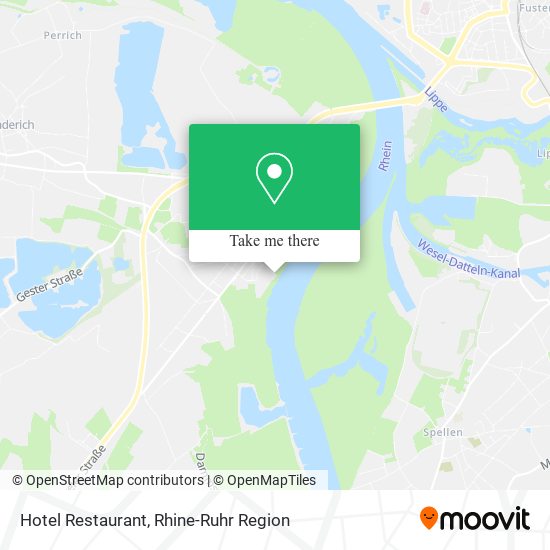 Hotel Restaurant map