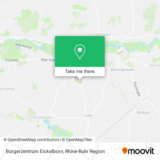 Карта Bürgerzentrum Eickelborn
