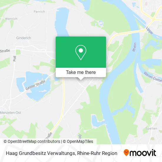 Карта Haag Grundbesitz Verwaltungs