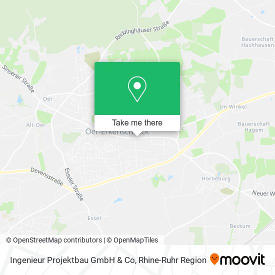 Ingenieur Projektbau GmbH & Co map