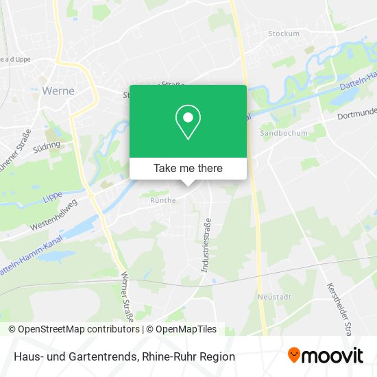 Haus- und Gartentrends map