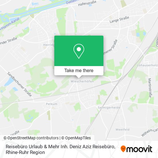 Reisebüro Urlaub & Mehr Inh. Deniz Aziz Reisebüro map