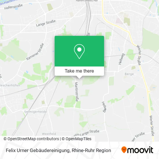 Карта Felix Urner Gebäudereinigung