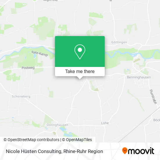 Nicole Hüsten Consulting map