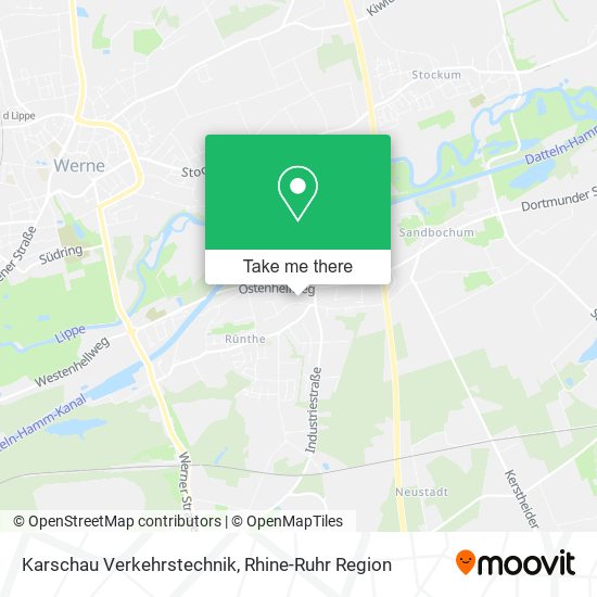 Karschau Verkehrstechnik map