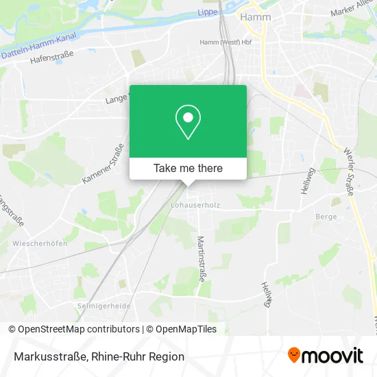 Карта Markusstraße