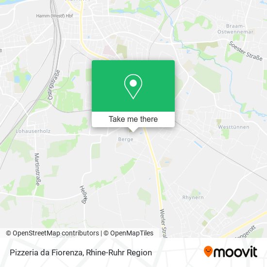Pizzeria da Fiorenza map