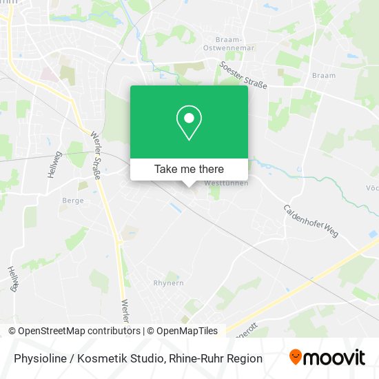 Physioline / Kosmetik Studio map