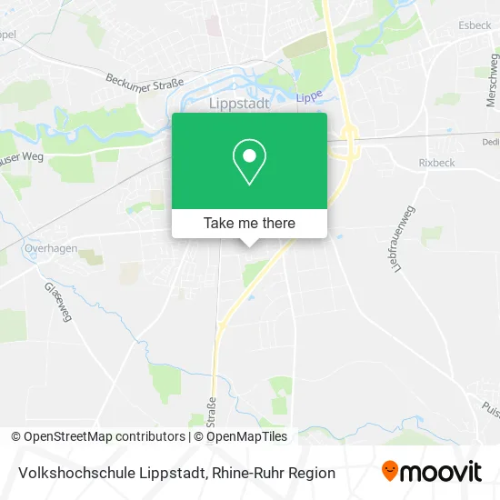 Карта Volkshochschule Lippstadt