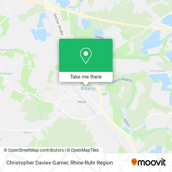 Christopher Davies-Garner map