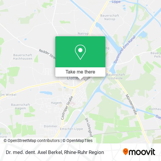 Dr. med. dent. Axel Berkel map