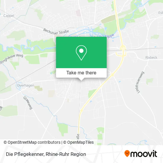 Карта Die Pflegekenner